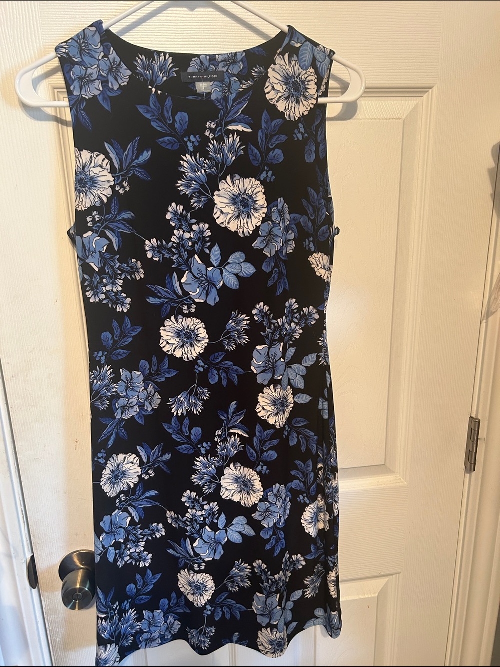 Tommy Hilfiger blue floral dress NEW